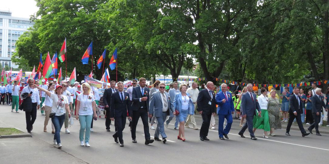 В Гомеле прошло торжественное открытие Республиканской спартакиады школьников-2023 по летним видам спорта